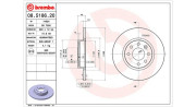 360406051000 MAGNETI MARELLI brzdový kotúč 360406051000 MAGNETI MARELLI