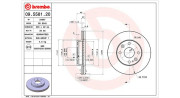 360406052800 MAGNETI MARELLI brzdový kotúč 360406052800 MAGNETI MARELLI