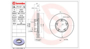 360406105800 MAGNETI MARELLI brzdový kotúč 360406105800 MAGNETI MARELLI