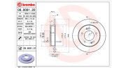 360406114200 Brzdový kotouč MAGNETI MARELLI