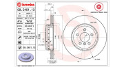 360406130704 Brzdový kotouč MAGNETI MARELLI