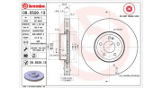 360406133604 Brzdový kotouč MAGNETI MARELLI