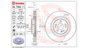 360406033301 MAGNETI MARELLI brzdový kotúč 360406033301 MAGNETI MARELLI