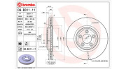 360406111301 MAGNETI MARELLI brzdový kotúč 360406111301 MAGNETI MARELLI