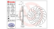 360406114701 Brzdový kotouč MAGNETI MARELLI