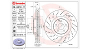 360406116601 MAGNETI MARELLI brzdový kotúč 360406116601 MAGNETI MARELLI