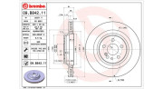 360406118701 Brzdový kotouč MAGNETI MARELLI