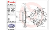 360406125001 MAGNETI MARELLI brzdový kotúč 360406125001 MAGNETI MARELLI