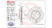 360406113202 Brzdový kotouč MAGNETI MARELLI