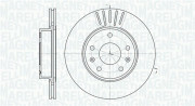 361302040188 MAGNETI MARELLI brzdový kotúč 361302040188 MAGNETI MARELLI