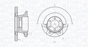 361302040289 MAGNETI MARELLI brzdový kotúč 361302040289 MAGNETI MARELLI