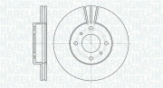 361302040318 MAGNETI MARELLI brzdový kotúč 361302040318 MAGNETI MARELLI