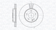 361302040342 MAGNETI MARELLI brzdový kotúč 361302040342 MAGNETI MARELLI