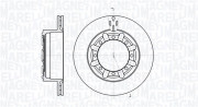 361302040382 MAGNETI MARELLI brzdový kotúč 361302040382 MAGNETI MARELLI