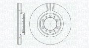 361302040402 MAGNETI MARELLI brzdový kotúč 361302040402 MAGNETI MARELLI