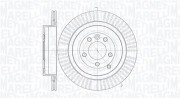 361302040428 MAGNETI MARELLI brzdový kotúč 361302040428 MAGNETI MARELLI