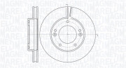 361302040462 MAGNETI MARELLI brzdový kotúč 361302040462 MAGNETI MARELLI