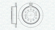 361302040520 MAGNETI MARELLI brzdový kotúč 361302040520 MAGNETI MARELLI