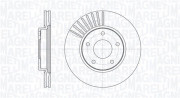 361302040618 MAGNETI MARELLI brzdový kotúč 361302040618 MAGNETI MARELLI