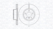 361302040636 MAGNETI MARELLI brzdový kotúč 361302040636 MAGNETI MARELLI