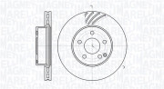 361302040680 Brzdový kotouč MAGNETI MARELLI