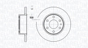 361302040728 Brzdový kotouč MAGNETI MARELLI