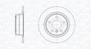 361302040733 MAGNETI MARELLI brzdový kotúč 361302040733 MAGNETI MARELLI