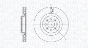 361302040789 MAGNETI MARELLI brzdový kotúč 361302040789 MAGNETI MARELLI