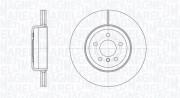 361302040796 Brzdový kotouč MAGNETI MARELLI