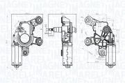 064072500010 Motor stěračů MAGNETI MARELLI