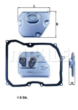 154072440133 Hydraulický filtr, automatická převodovka MAGNETI MARELLI