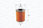 153071762489 MAGNETI MARELLI olejový filter 153071762489 MAGNETI MARELLI