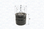 153071760546 MAGNETI MARELLI olejový filter 153071760546 MAGNETI MARELLI