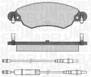 363916060565 MAGNETI MARELLI sada brzdových platničiek kotúčovej brzdy 363916060565 MAGNETI MARELLI