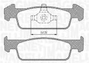 363916060718 MAGNETI MARELLI sada brzdových platničiek kotúčovej brzdy 363916060718 MAGNETI MARELLI