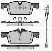 363916060756 Sada brzdových destiček, kotoučová brzda MAGNETI MARELLI