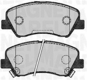 363916060766 Sada brzdových destiček, kotoučová brzda MAGNETI MARELLI