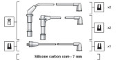 941318111170 MAGNETI MARELLI sada zapaľovacích káblov 941318111170 MAGNETI MARELLI