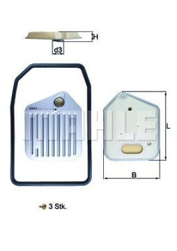 154072440118 Hydraulický filtr, automatická převodovka MAGNETI MARELLI