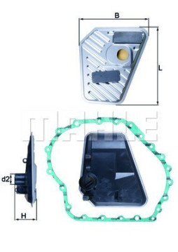 154072440125 MAGNETI MARELLI hydraulický filter automatickej prevodovky 154072440125 MAGNETI MARELLI