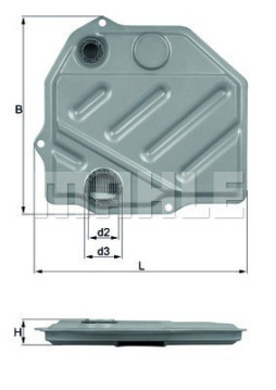 154098127440 Hydraulický filtr, automatická převodovka MAGNETI MARELLI