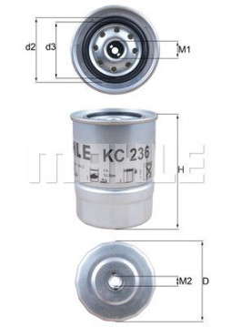 154703644490 Palivový filtr MAGNETI MARELLI