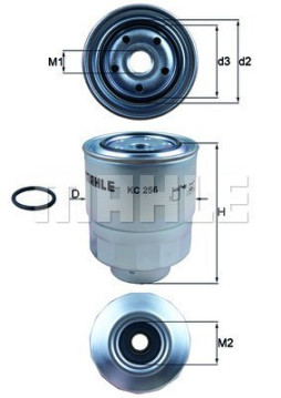 154703866220 Palivový filtr MAGNETI MARELLI