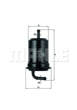 154096313000 MAGNETI MARELLI palivový filter 154096313000 MAGNETI MARELLI