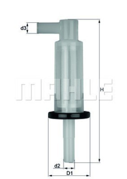 154073917250 Palivový filtr MAGNETI MARELLI