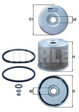 154070230960 Palivový filtr MAGNETI MARELLI