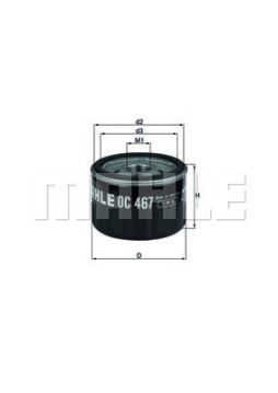 154066931050 MAGNETI MARELLI olejový filter 154066931050 MAGNETI MARELLI