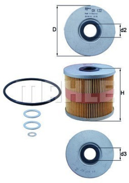 154087282220 Olejový filtr MAGNETI MARELLI