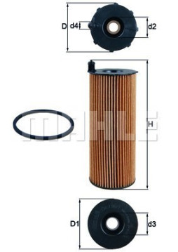 154066304120 MAGNETI MARELLI olejový filter 154066304120 MAGNETI MARELLI