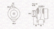 063731088010 generátor MAGNETI MARELLI